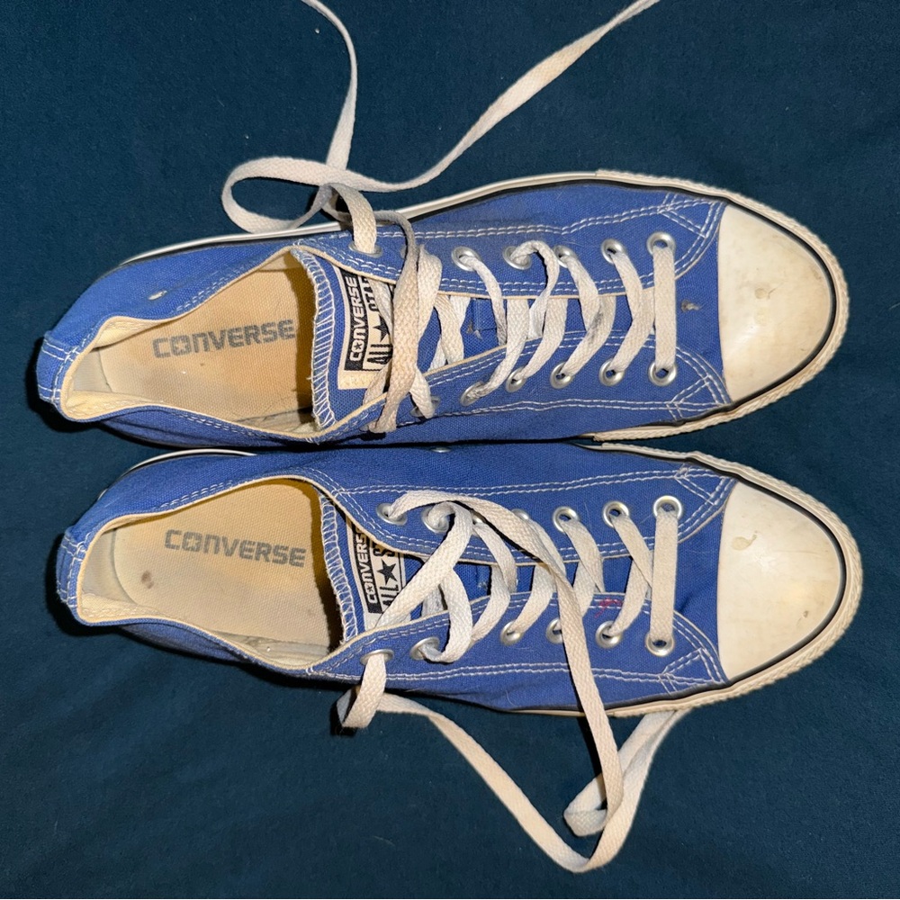 Converse Royal Blue Canvas Shoes